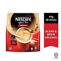 Nescafe 3 in 1 Coffee Blend & Brew Original - Pack of 28