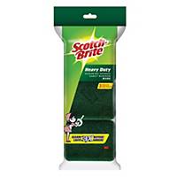 3M Scotch-Brite Scouring Pad With Sponges - Pack of 3
