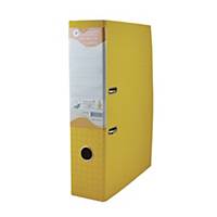 HORSE H-407 Lever Arch File Cardboard F 3   Yellow