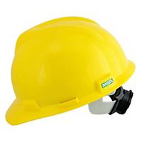 MSA V-GARD หมวกนิรภัย ANSI ปรับหมุน เหลือง