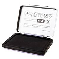 HORSE Stamp Pad No.4 4.8cm X 7cm Black