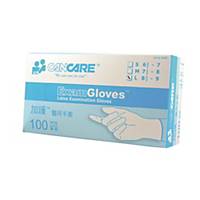 Cancare Latex Examination Gloves L - Box of 100