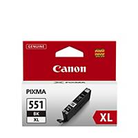 Tintenpatrone Canon CLI-551XLBK, 1125 Fotos 10x15cm, schwarz