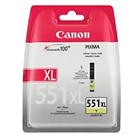 Canon CLI-551Y XL Inkjet Cart Yellow
