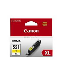 Tintenpatrone Canon CLI-551XLY, 685 Seiten, gelb