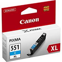 Canon CLI-551C XL (6444B001) Tintenpatrone, cyan