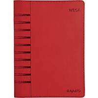 Ajasto Wega 2024 pöytäkalenteri punainen 148 x 210mm