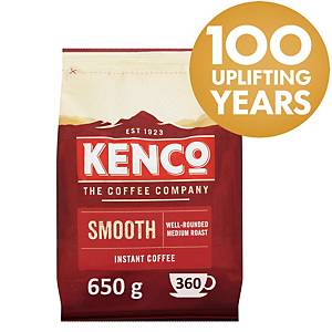 Kenco Smooth Instant Coffee Refill Bag 650G