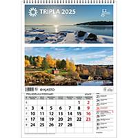 Ajasto Tripla 2024 seinäkalenteri 290 x 415mm