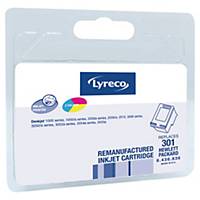 LYRECO INKJET CART COMP HP301 CH562EE COLOUR