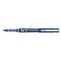 Penna roller con cappuccio Pilot V7 Ricaricabile Begreen punta 0,7 mm blu