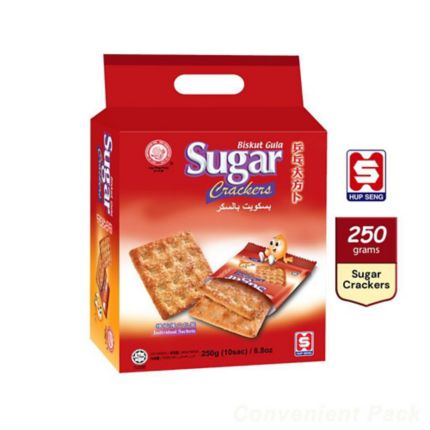 Hup Seng Sugar Crackers Pack Of 10