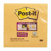 Post It Super Sticky Notes 76x76mm Bangkok - Pack Of 6