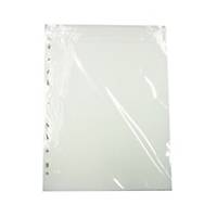 Lyreco A4 Gloss Pre-Punched Laminating Pouches 250 Micron (2X125) - Pack of 100