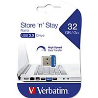 Verbatim 98710 Store ´n´ Stay USB Drive 3.0 Nano 32GB