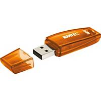 Clé USB Emtec C410, USB 2.0, 128 GB, orange