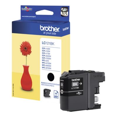 BROTHER LC121BK INKJET CARTRIDGE BLACK