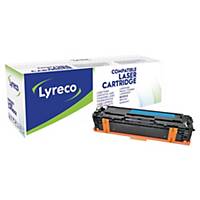 Tóner láser LYRECO cian compatible con HP 131A para LJ color 200 M251/276
