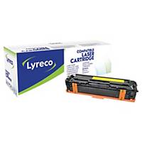 Lyreco compatible HP laser cartridge CF212A yellow [1.800 pages]