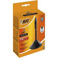 BIC 4 Colours Counter Pen Retractable Med Ball Point (1.0 mm) Blue, Box of 1