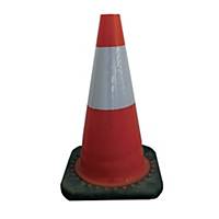 SECURITY CONE VISO RC500 CLASS 2 PVC 45 CM RED/WHITE