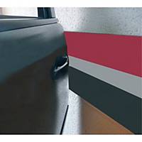 Vægbeskyttelse Viso pu-skum rød/hvid/sort 5 meter