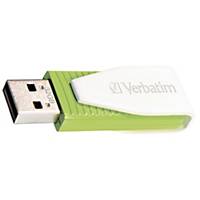 Verbatim Swivel 2.0 USB-stick, 32 GB, groen