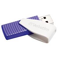 Clé USB Verbatim Store  n  Go Swivel - USB 2.0 - 64 Go - violette