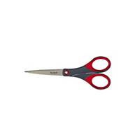 Scotch Precision scissors, length 18 cm, red/grey