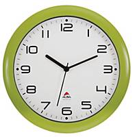 Horloge Alba Easy Time - silencieuse - Ø 30 cm - verte