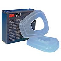 3M™ 501 Filterdeckel für Halbmasken und Vollmasken, 2 Stück
