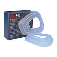 3M 501 FILTER COVER PACK OF 2 EA