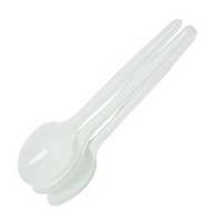 Plastic White Spoons 6.5 Inch - Pack of 50