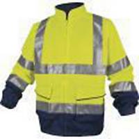 Deltaplus Panostyle PHVE2 Hi-Vis Jacket, Size S, Yellow