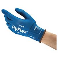 Caja de 12 pares de guantes de precisión Ansell HyFlex 11-818 - talla 8
