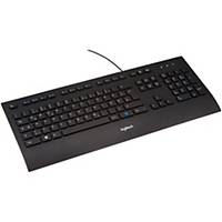 Tastatur mit Kabelanschluss Logitech K280e, schwarz