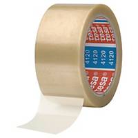 Tesa 4120 packaging tape PVC 50 mm x 100 m transparent - pack of 6