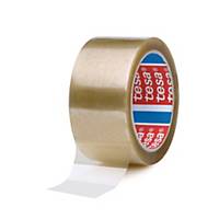 Tesapack® 4089 PP tape, transparant, 50 mm x 66 m, per 6 rollen tape