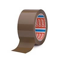 Tesa 4280 PP packaging tape 50 mm x 66 m brown - pack of 6