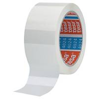 tesapack White Packaging Tape, 66M x 50mm - Pack of 6