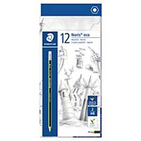 STAEDTLER Noris Eco Pencil with Eraser - Box of 12