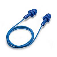 Uvex Whisper Detec oordopjes met koord, SNR 27 dB, blauw, per paar