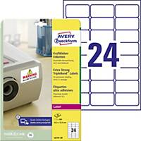 Avery L6141 Power Label 635x339mm, White, 480 Labels