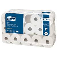 Toilettenpapier Tork 110782, 3-lagig, Packung à 30 Rollen