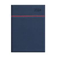 Young napi határidőnapló A5 - kék/piros, 15 x 21 cm, 352 oldal