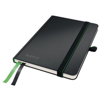 Leitz 4480 Complete Notebook Hard Cover A6 Ruled Black