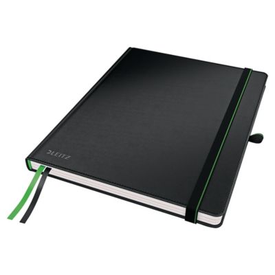 LEITZ COMPLETE NOTEBOOK HARD COVER IPAD RULED BLACK