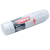 HERO Roll Waste Bag 30X40 inches White Pack of 12