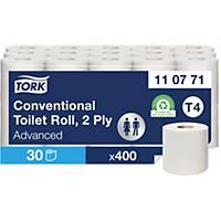 Toilettenpapier Tork Advanced T4 110771, 2-lagig, Packung à 30 Rollen