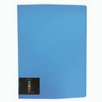 ORCA DT-201 Display Book Non-Refillable A4 20 Pockets Blue